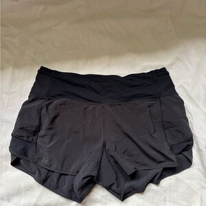 Lululemon Athletica Black Athletic Shorts